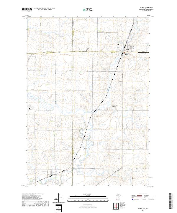 Jasper topographic map thumbnail