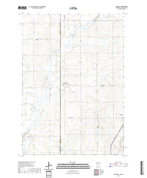 Jasper NW topographic map thumbnail