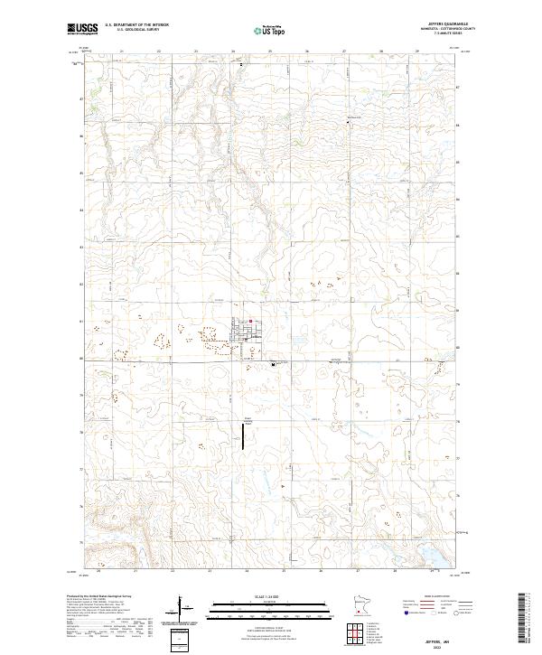 Jeffers topographic map thumbnail