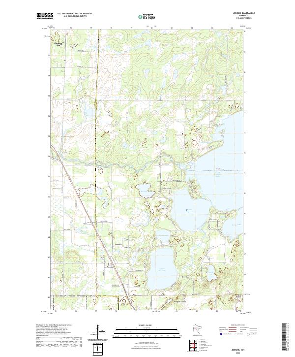 Jenkins topographic map thumbnail