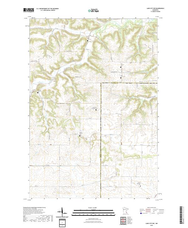 Lake City NW topographic map thumbnail