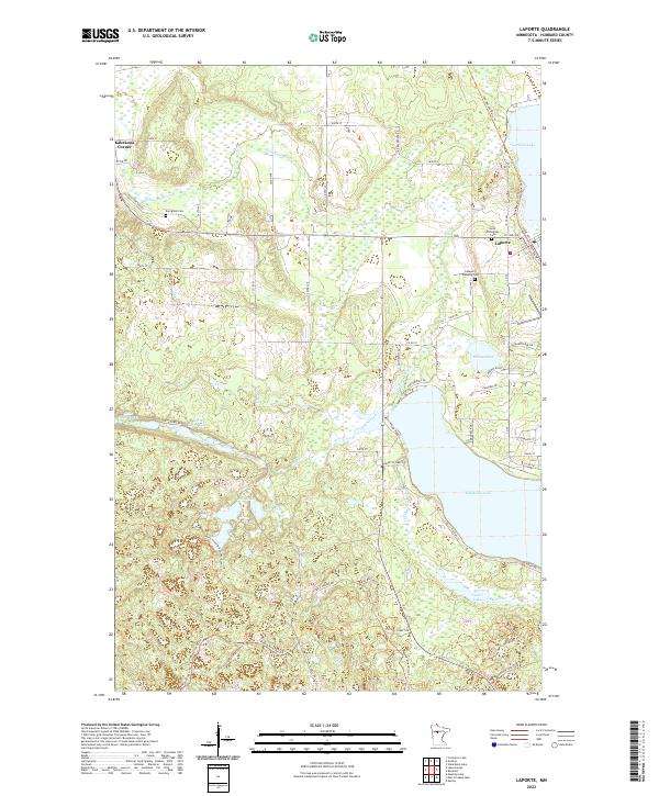 Laporte topographic map thumbnail