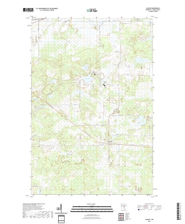 Lawler topographic map thumbnail