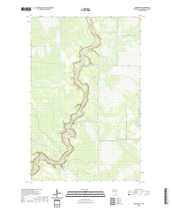 Lindford SE topographic map thumbnail