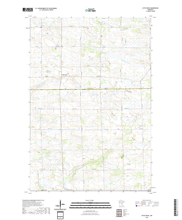 Little Rock topographic map thumbnail