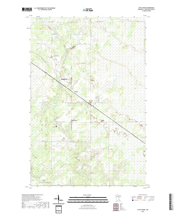 Little Swan topographic map thumbnail