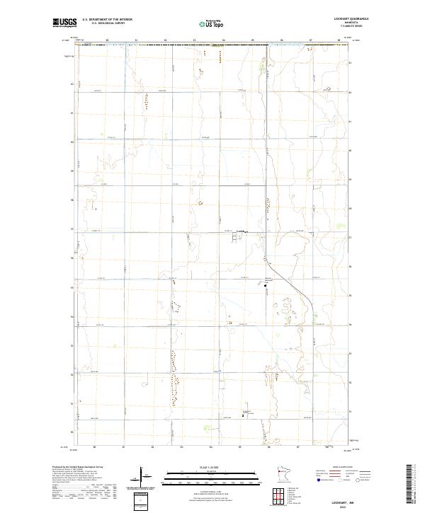 Lockhart topographic map thumbnail