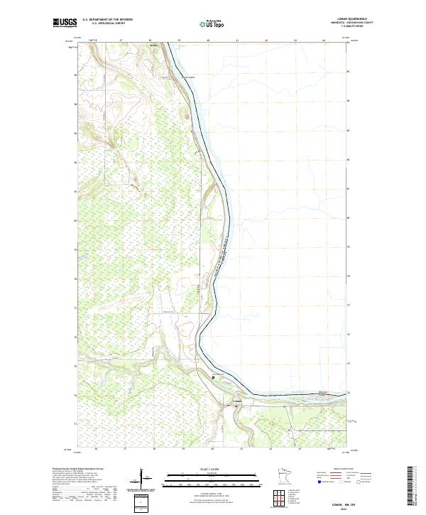 Loman topographic map thumbnail