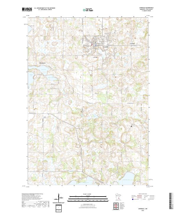 Lonsdale topographic map thumbnail
