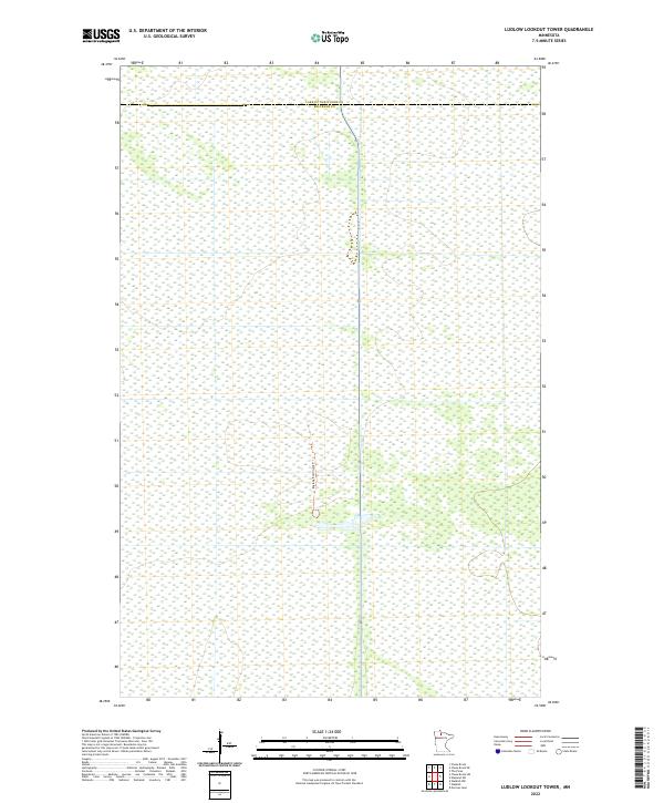 Ludlow Lookout Tower topographic map thumbnail