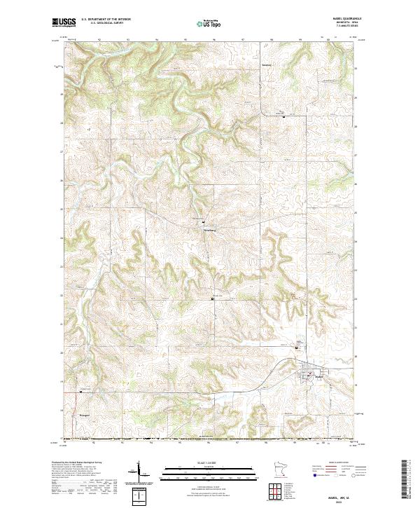 Mabel topographic map thumbnail