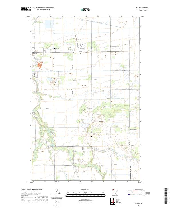 Malung topographic map thumbnail