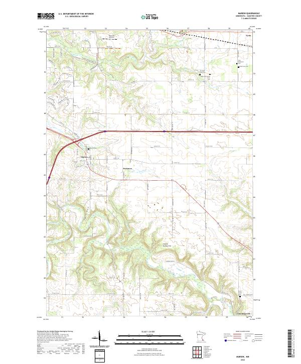 Marion 2022 topographic map thumbnail