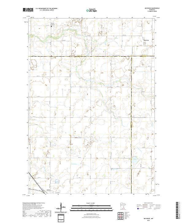 Matawan topographic map thumbnail