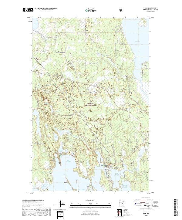 Max 2022 topographic map thumbnail