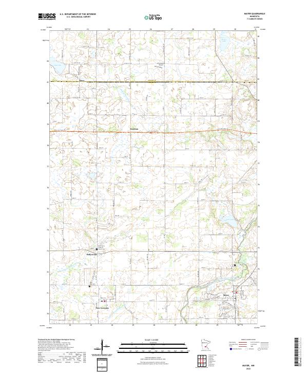 Mayer 2022 topographic map thumbnail