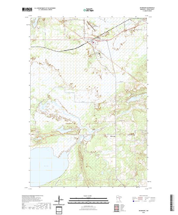 McGregor topographic map thumbnail