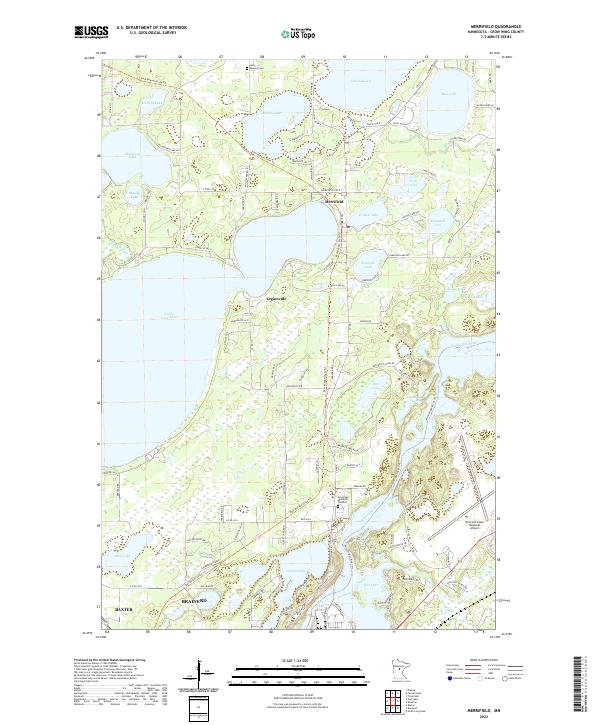 Merrifield 2022 topographic map thumbnail