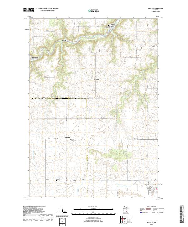 Millville 2022 topographic map thumbnail