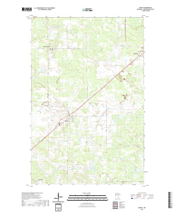 Mizpah 2022 topographic map thumbnail