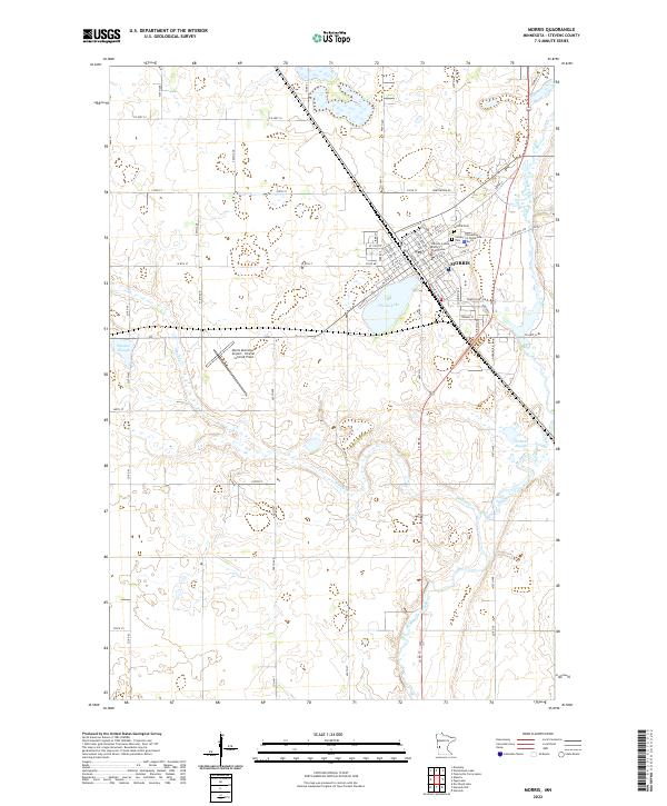 Morris 2022 topographic map thumbnail