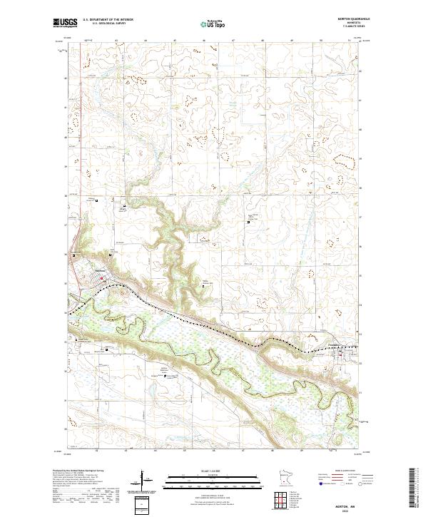 Morton 2022 topographic map thumbnail