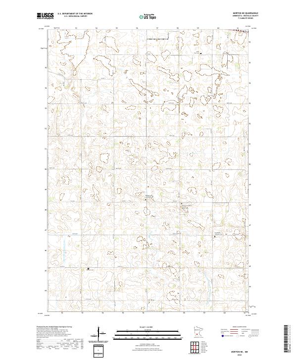 Morton NE topographic map thumbnail