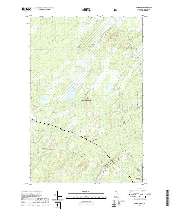 Mount Weber 2022 topographic map thumbnail