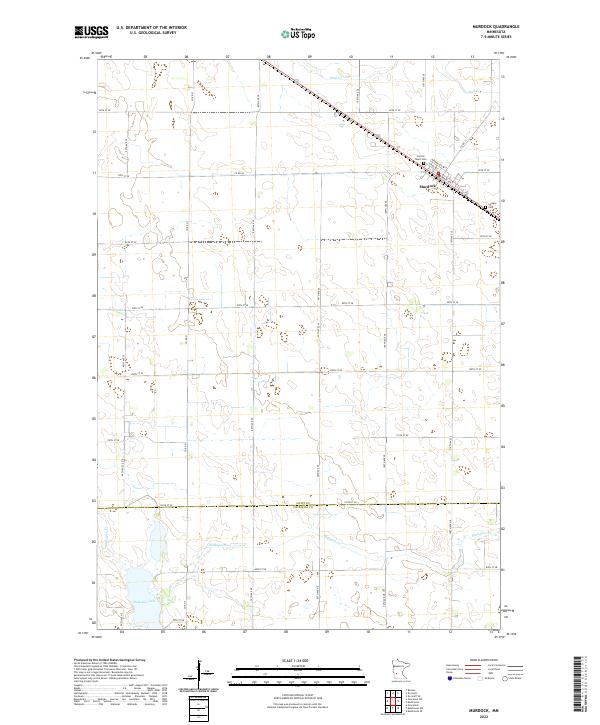 Murdock 2022 topographic map thumbnail