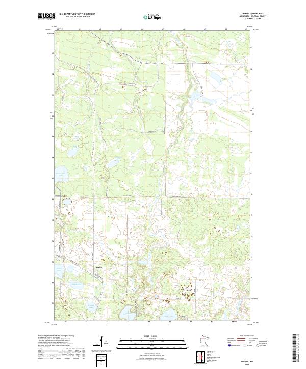 Nebish topographic map thumbnail