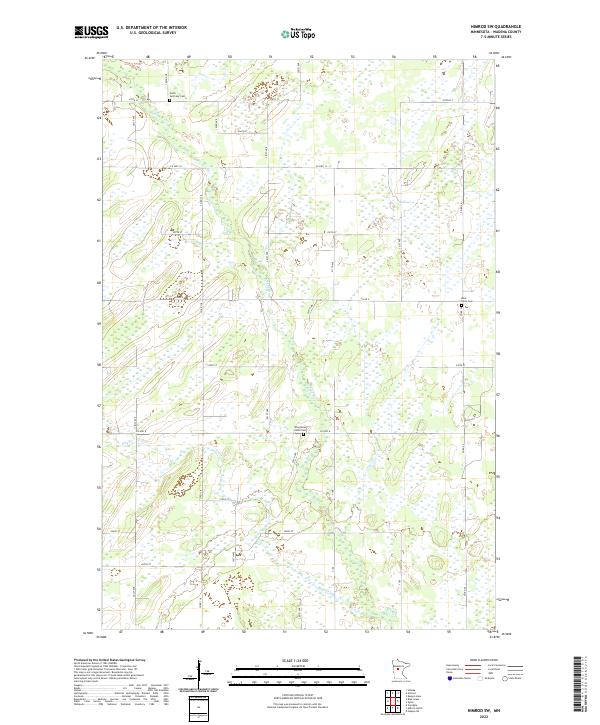 Nimrod SW 2022 topographic map thumbnail