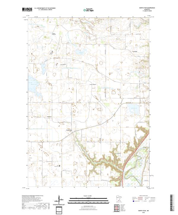 North Star 2022 topographic map thumbnail