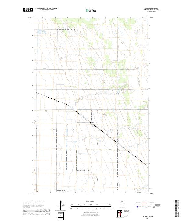 Orleans 2022 topographic map thumbnail