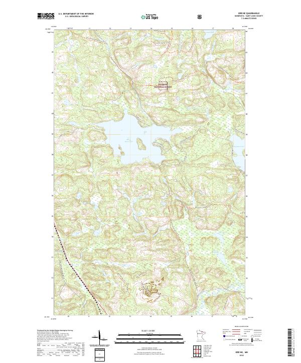 Orr NE 2022 topographic map thumbnail