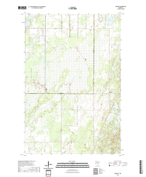 Oshawa 2022 topographic map thumbnail