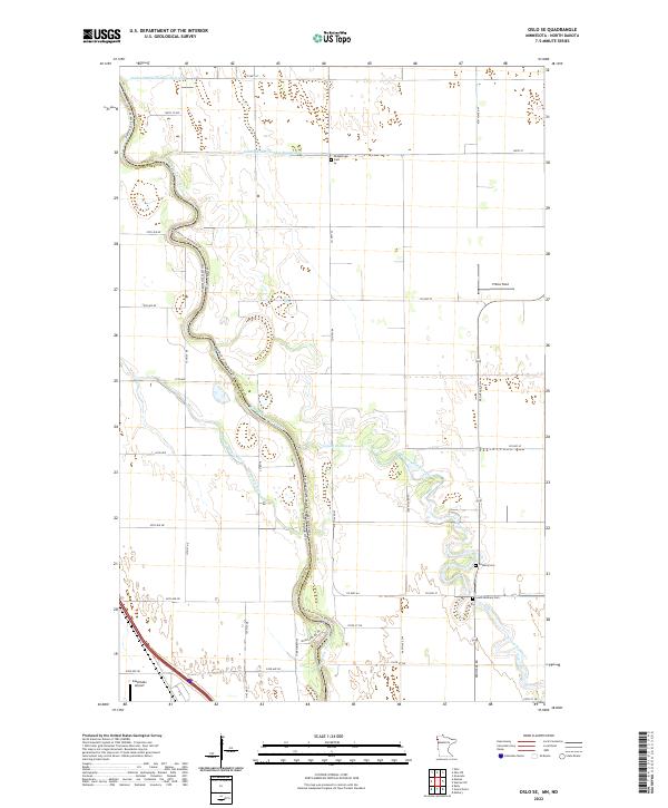 Oslo SE topographic map thumbnail