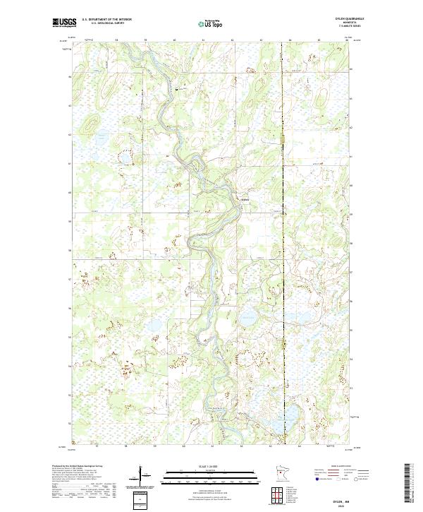 Oylen 2022 topographic map thumbnail