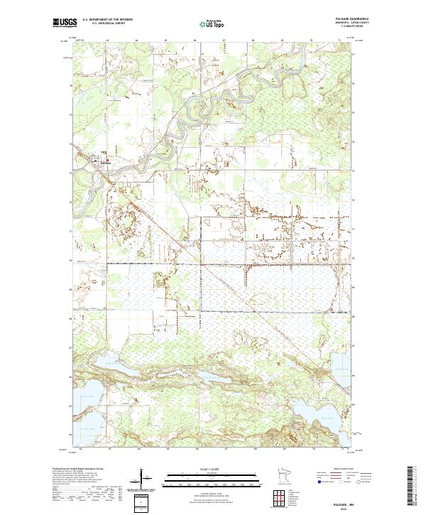Palisade 2022 topographic map thumbnail