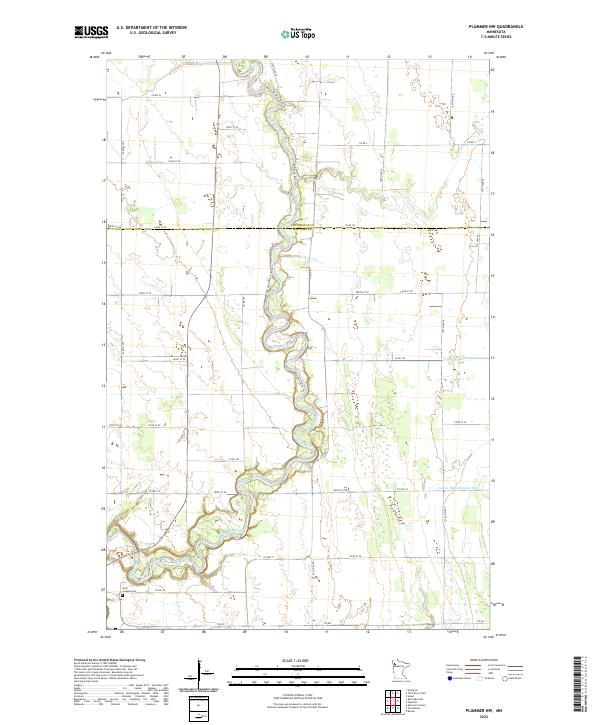 Plummer NW 2022 topographic map thumbnail
