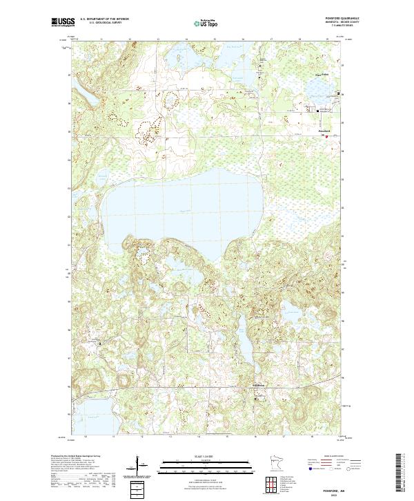 Ponsford 2022 topographic map thumbnail