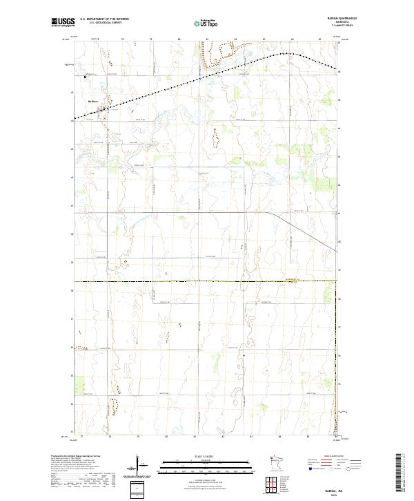Radium 2022 topographic map thumbnail