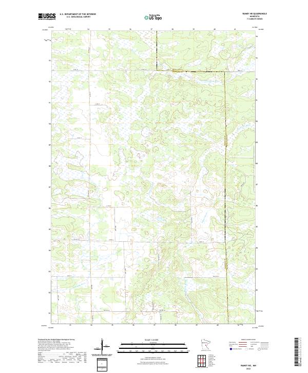 Ramey NE 2022 topographic map thumbnail