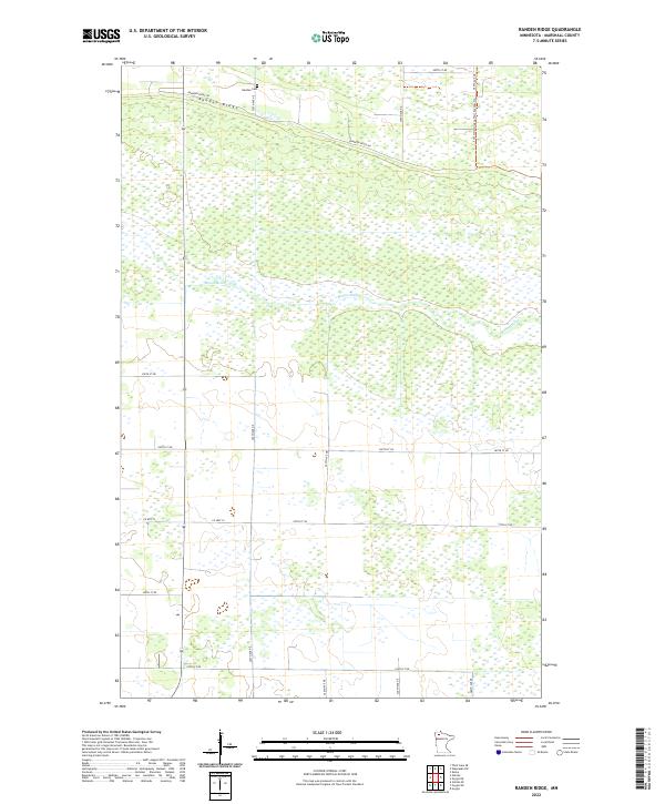 Randen Ridge 2022 topographic map thumbnail
