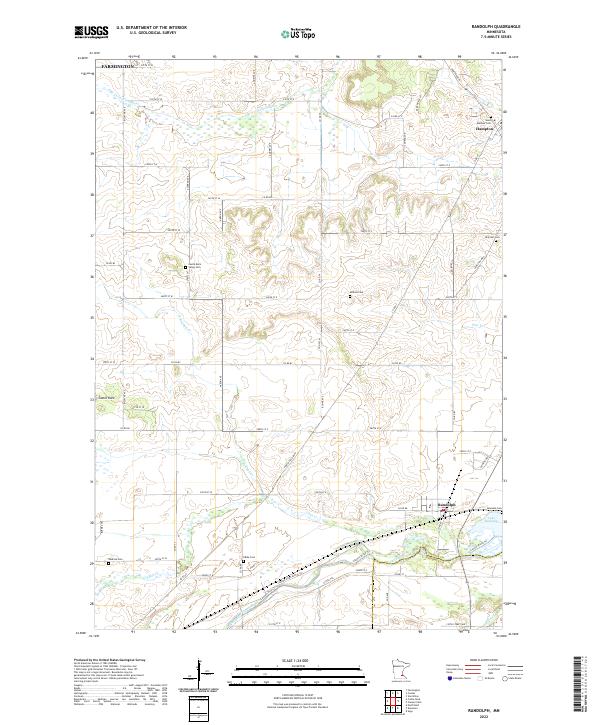 Randolph 2022 topographic map thumbnail