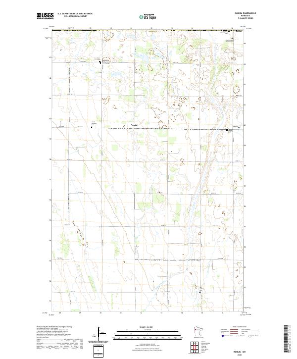 Ranum 2022 topographic map thumbnail