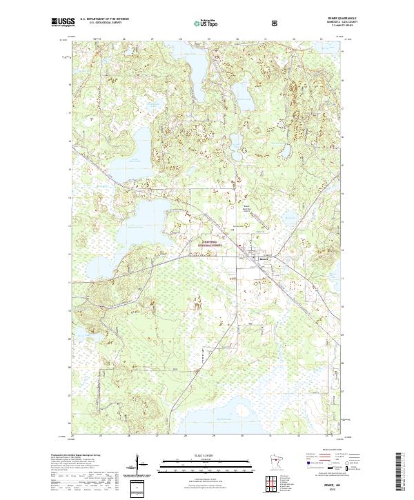 Remer 2022 topographic map thumbnail