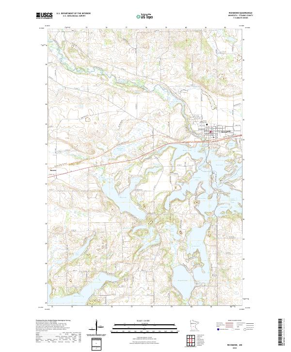 Richmond 2022 topographic map thumbnail