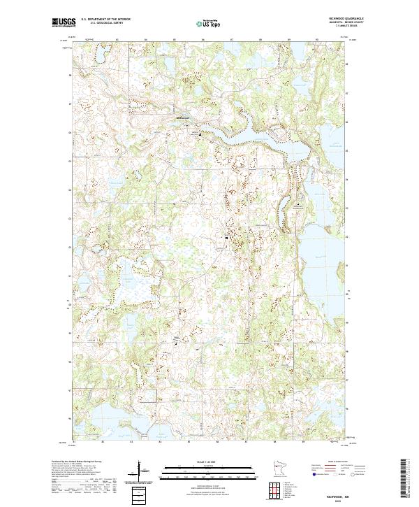 Richwood 2022 topographic map thumbnail