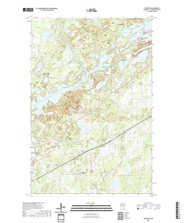 Riverton topographic map thumbnail