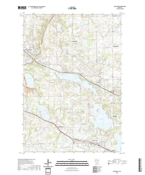 Rockford 2022 topographic map thumbnail